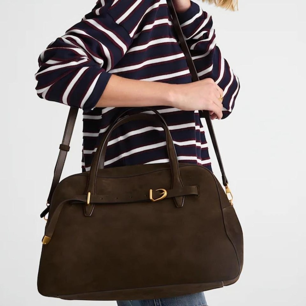 Madewell The Belted Satchel Bag - expedition green/ NW380 - Picture 8 of 8